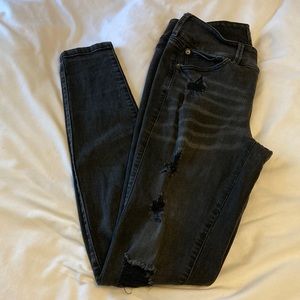 Torrid 10XT distressed skinny jeans